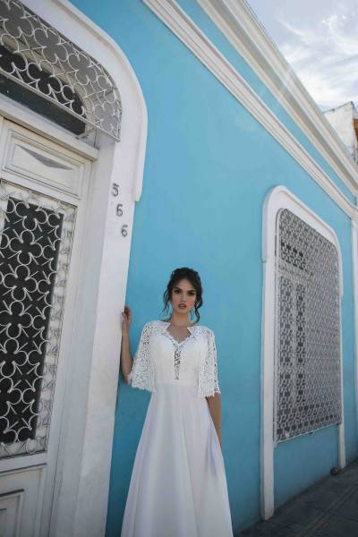 où acheter les robes de mariées de la collection Bo'm proche de Le Havre